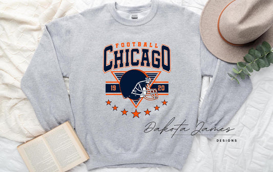Vintage Bears Football/ Chicago Sweatshirt